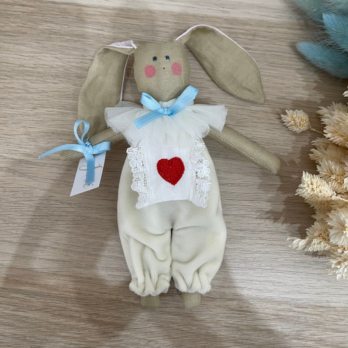 Bambola "Alice e il Bianconiglio"