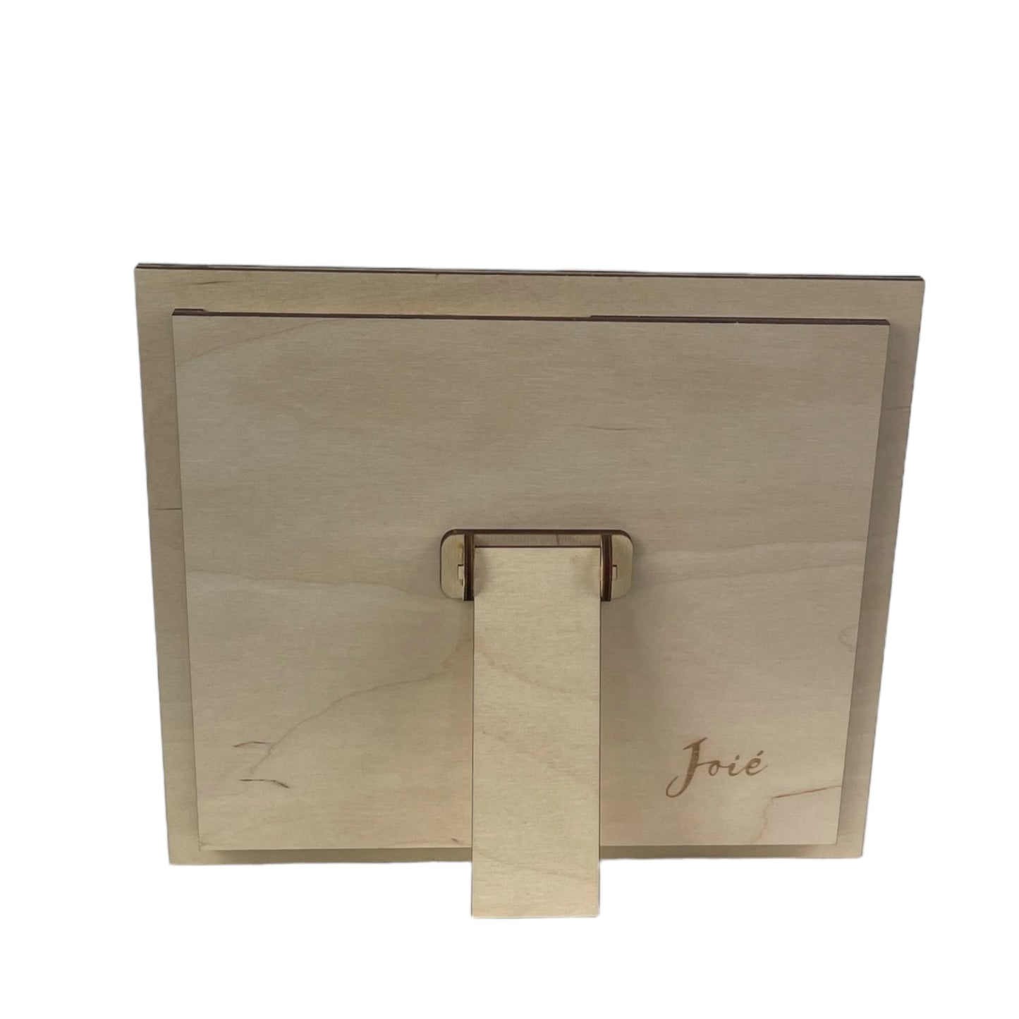 Cornice porta foto in legno con bambola MiniMe Carol.