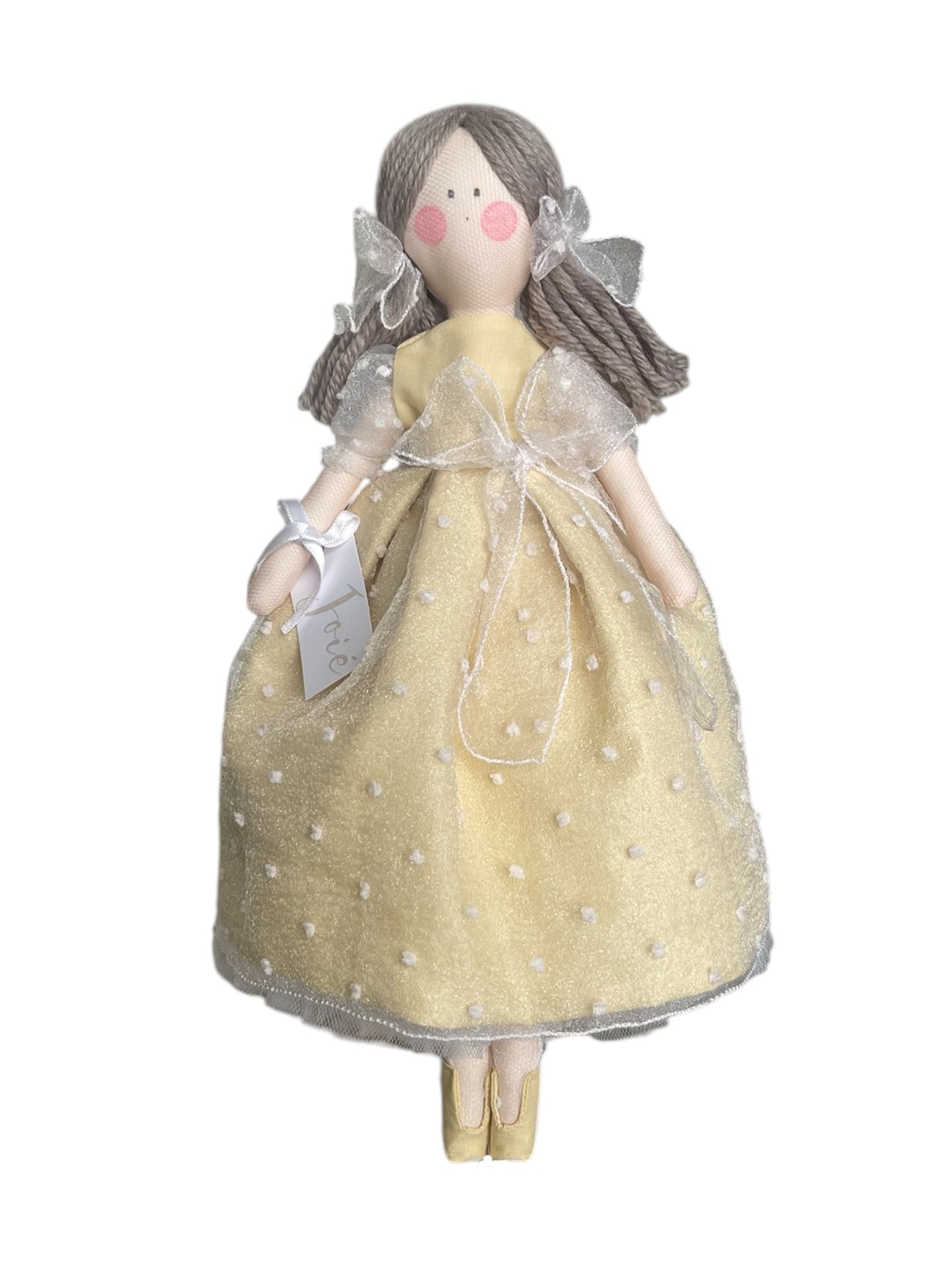 Bambola "Gioia" in organza plumetis