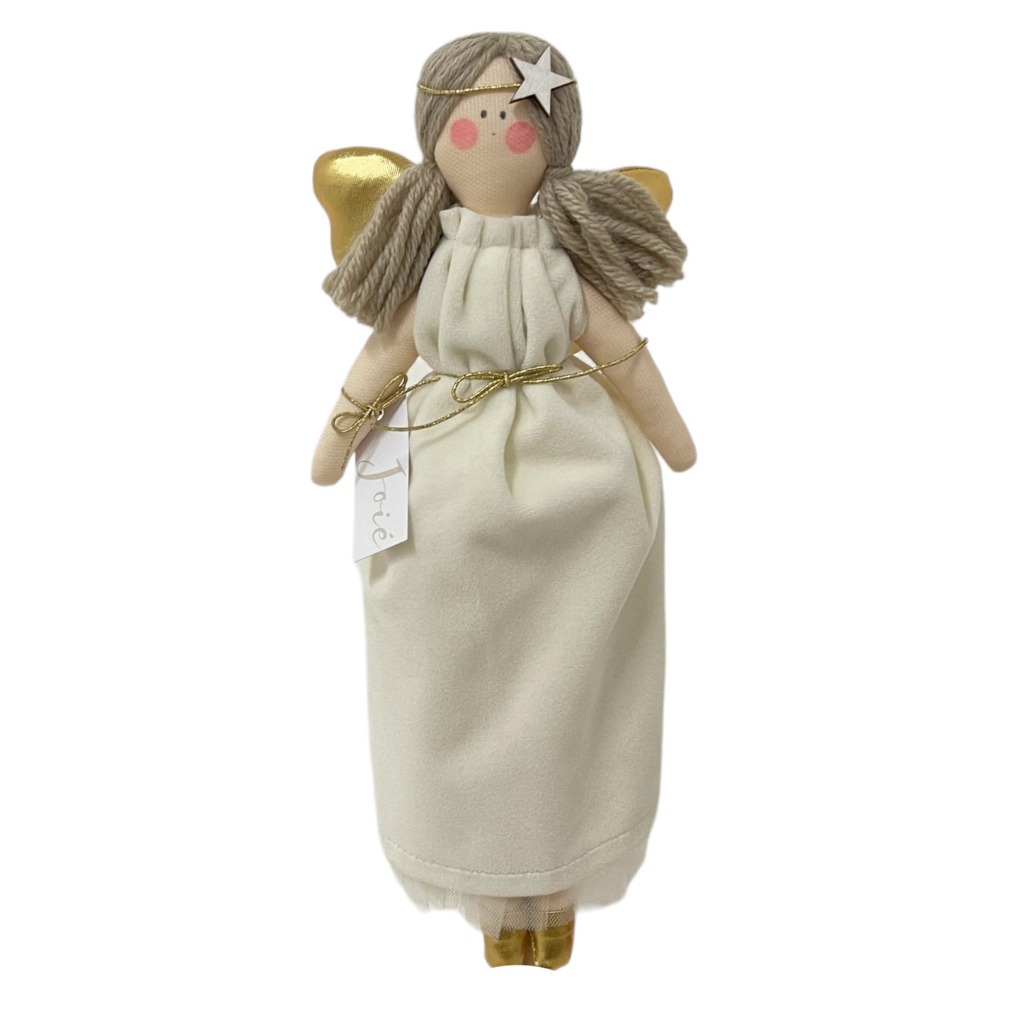 Bambola Angelo” - 30cm / panna - Bomboniere e idee regalo