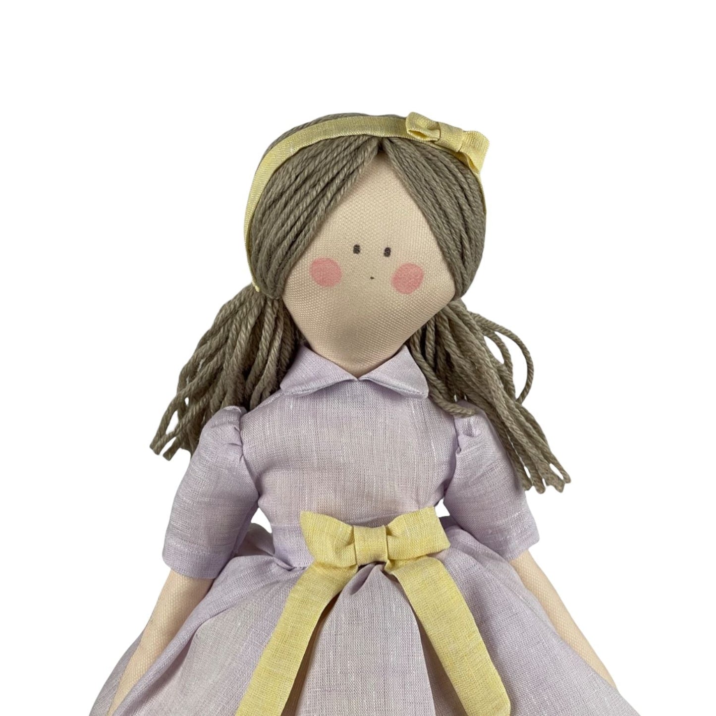 Bambola “Chiara” in lino - Bomboniere e idee regalo