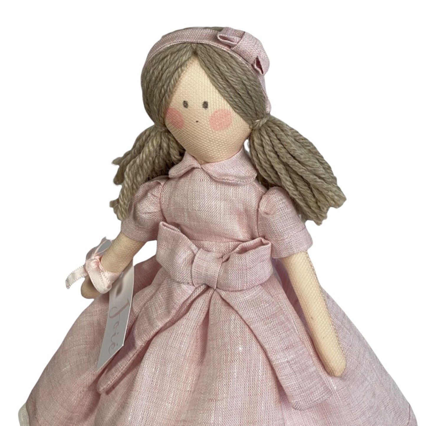 Bambola “Chiara” in lino - Bomboniere e idee regalo
