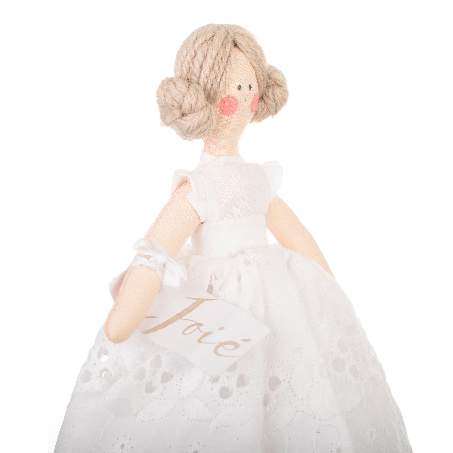 Bambola Diana in pizzo San Gallo - Bomboniere e idee regalo