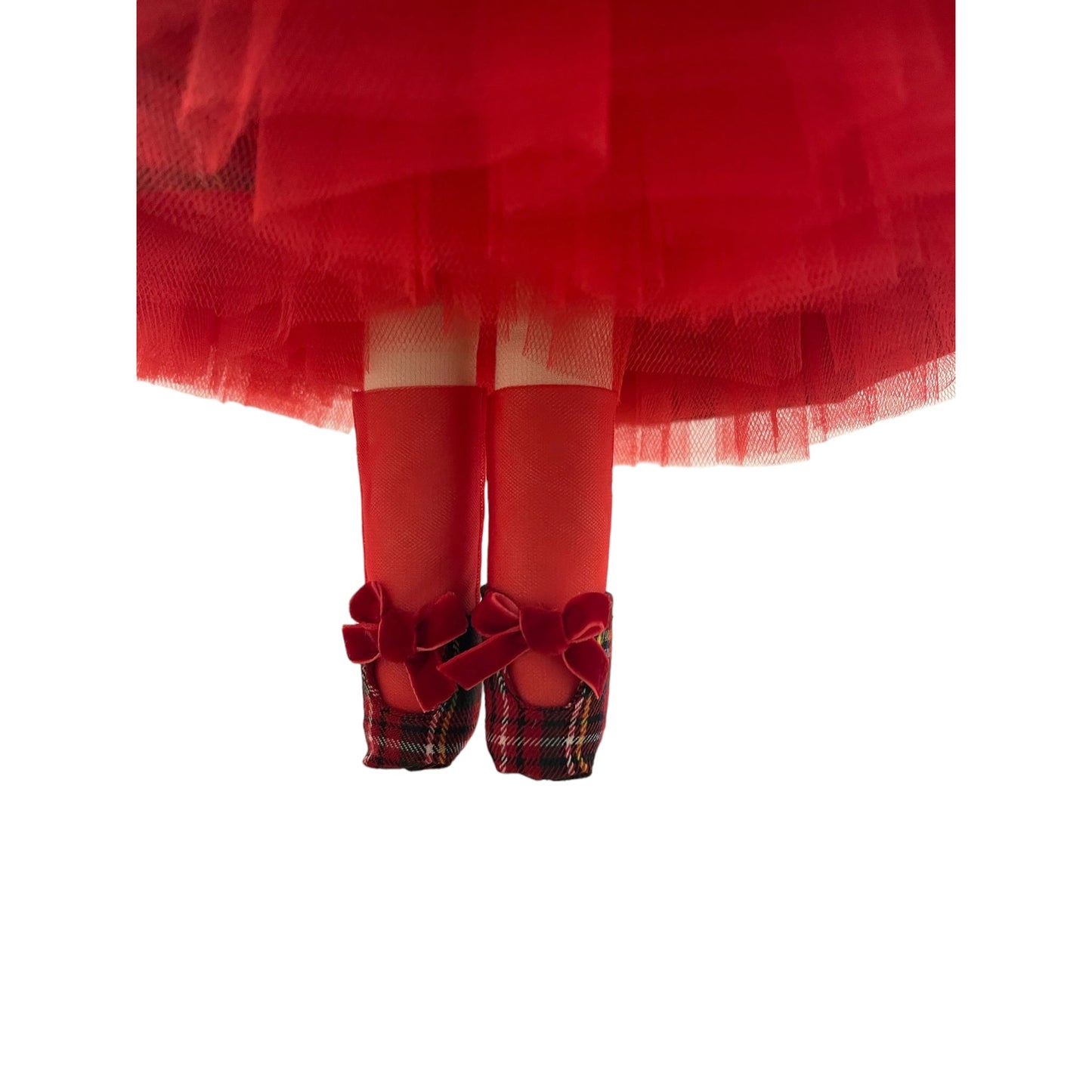 Bambola “Lilibet” in tartan - Bomboniere e idee regalo