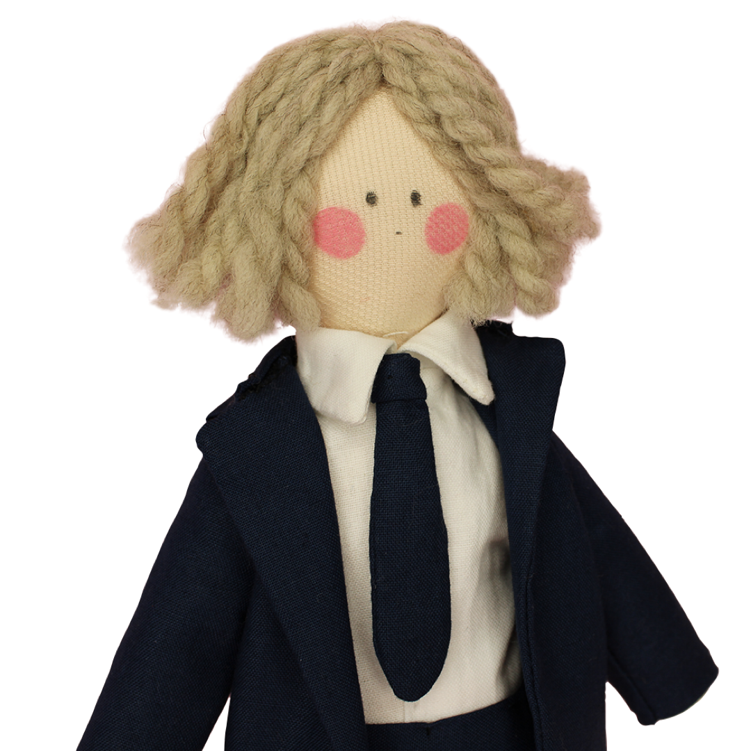 Bambola Maschietto William in cotone - Bomboniere e idee