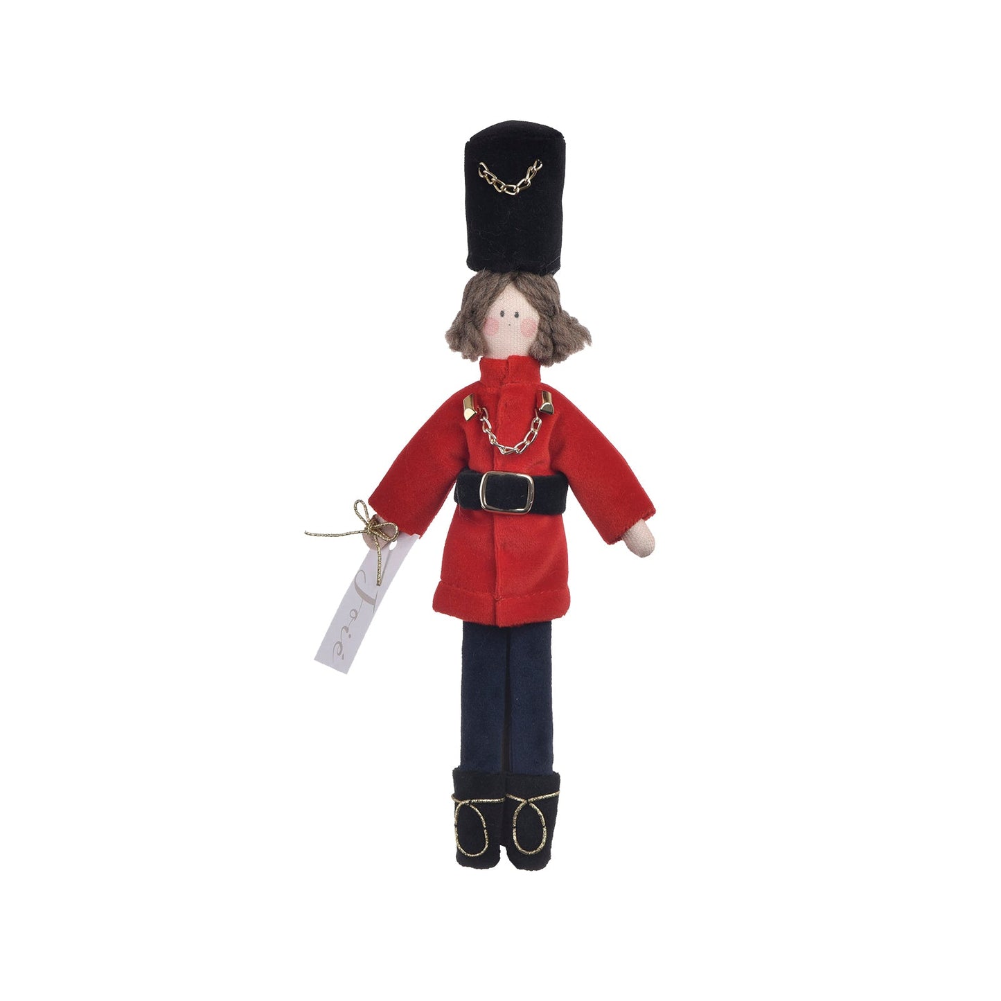 Bambola “Schiaccianoci “ - Rosso/blu / 26cm - Bomboniere e