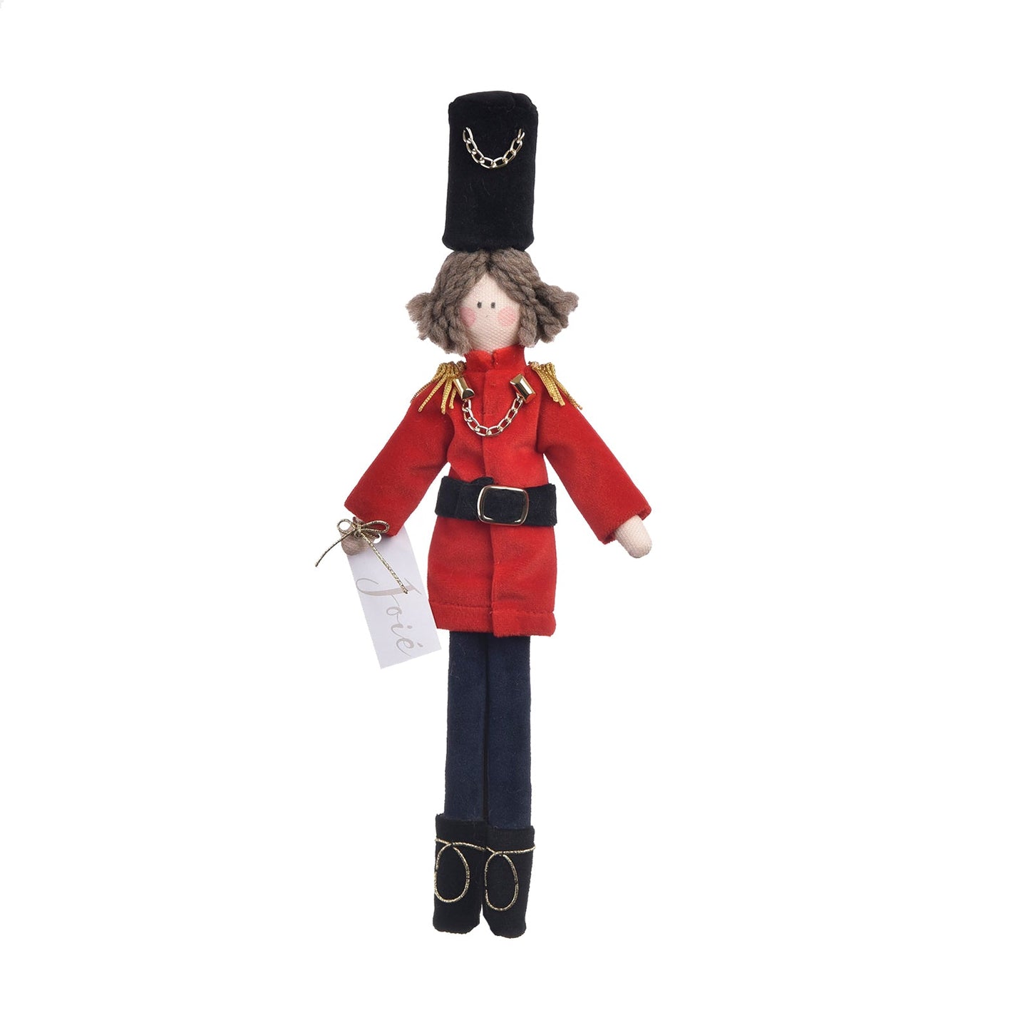Bambola “Schiaccianoci “ - Rosso/blu / 31cm - Bomboniere e