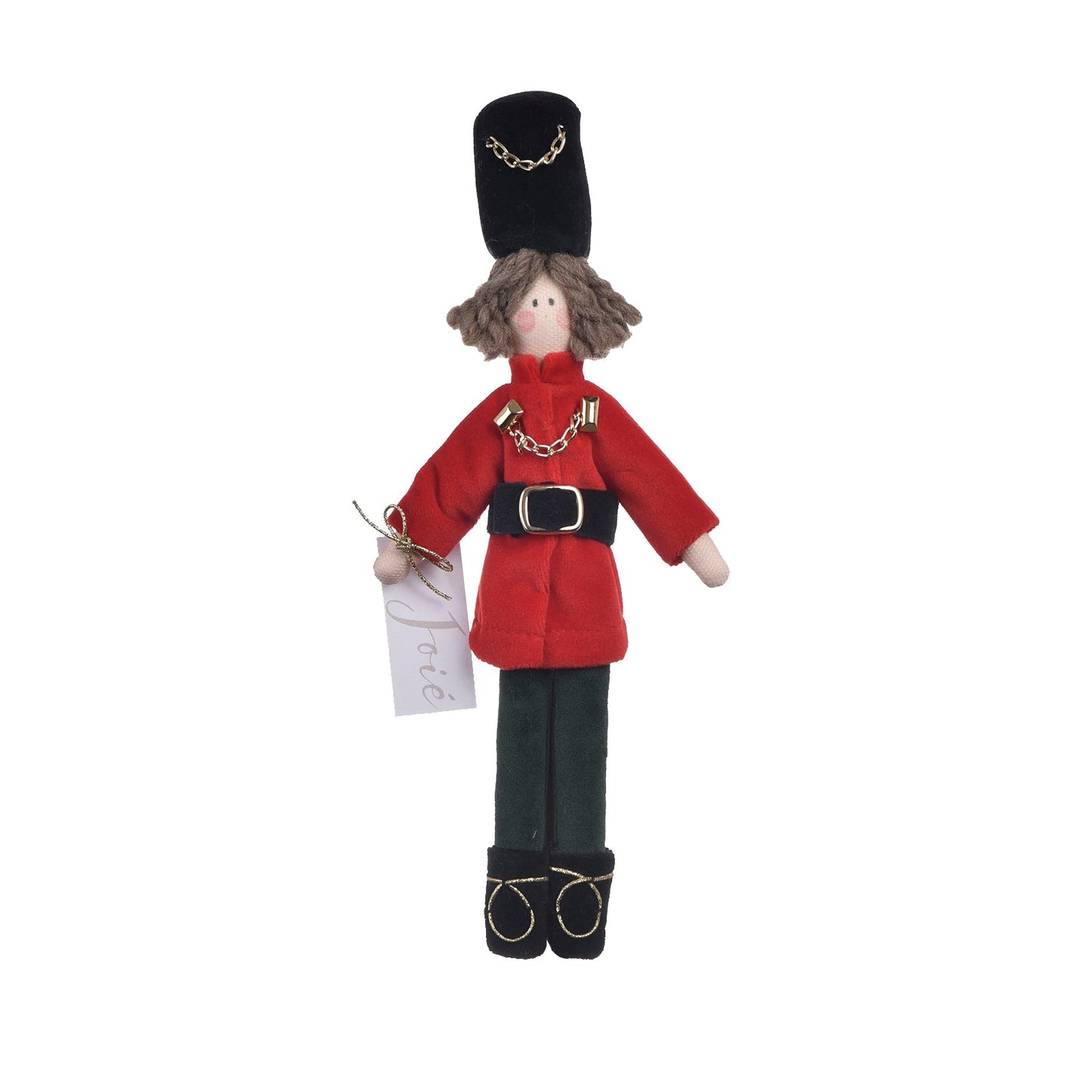 Bambola “Schiaccianoci “ - Rosso/verde / 26cm - Bomboniere e