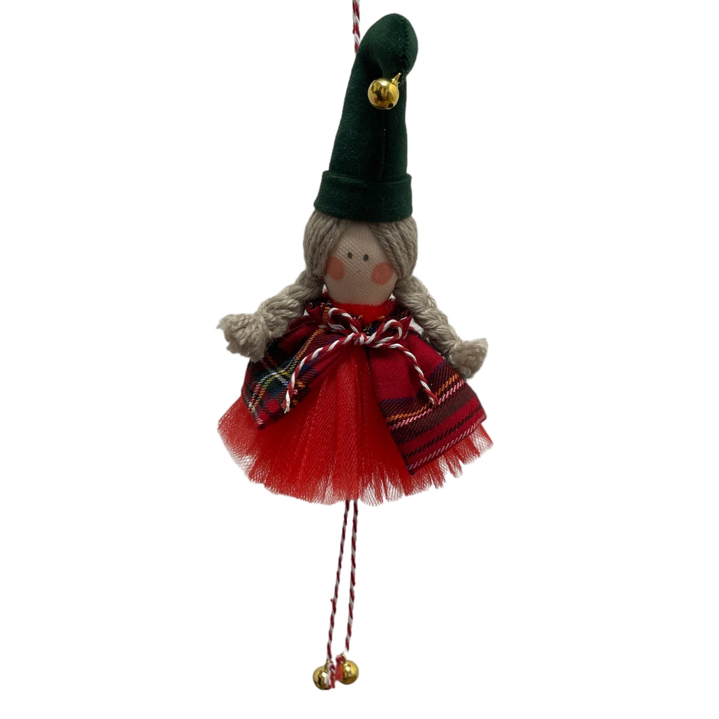 Calza epifania in velluto con Elfa - Bomboniere e idee