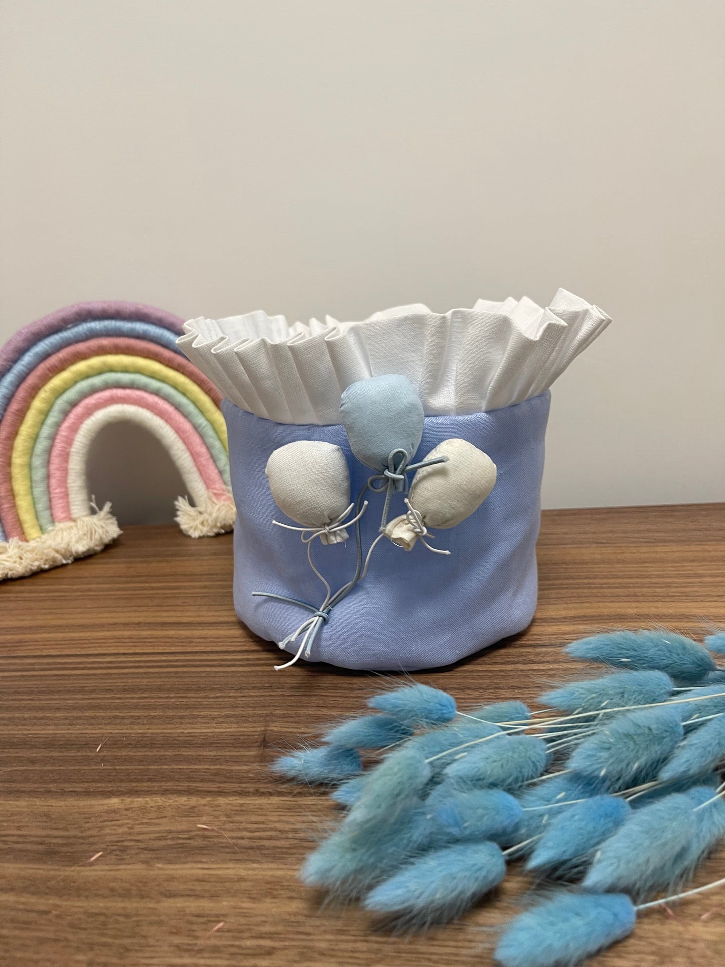 Fiocco in lino palloncino - Bomboniere e idee regalo