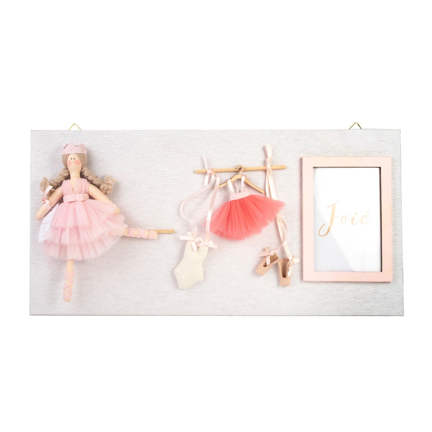 Quadro porta foto “tema ballerina” con bambola Julia -