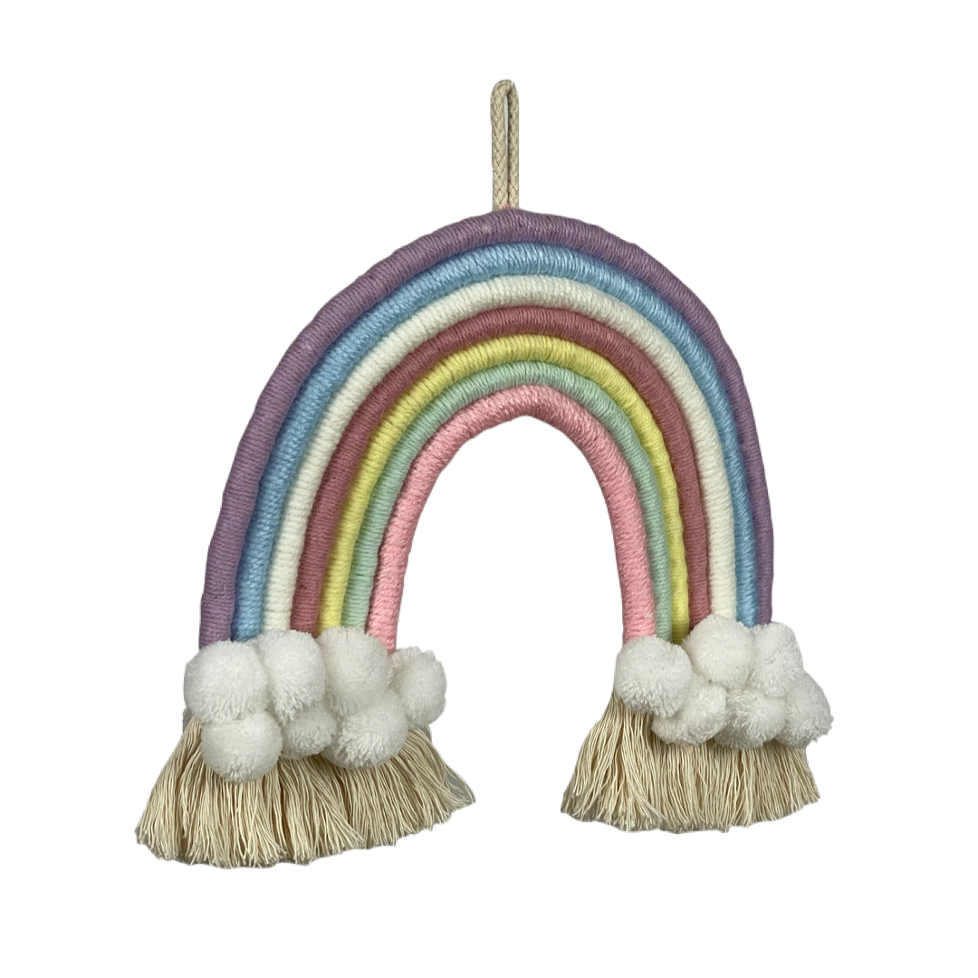 Rainbow con pompon - Bomboniere e idee regalo