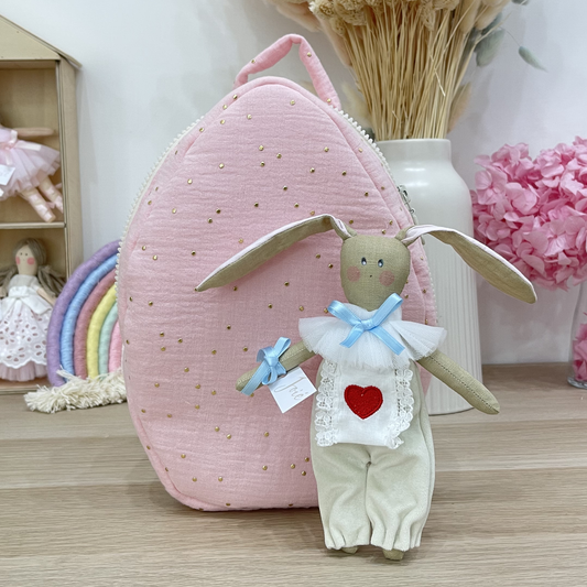 UOVO DI STOFFA CON CONIGLIETTO