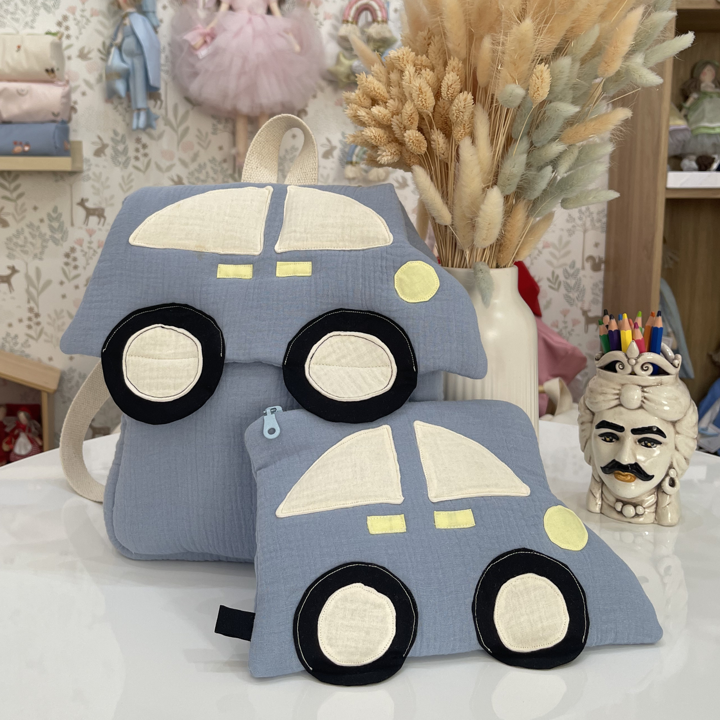 Zaino Macchina con pochette