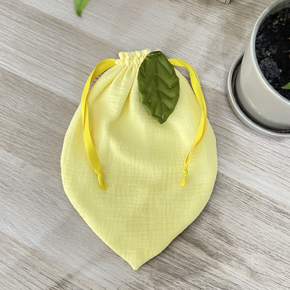 Pochette "Limone" e Scrunchie