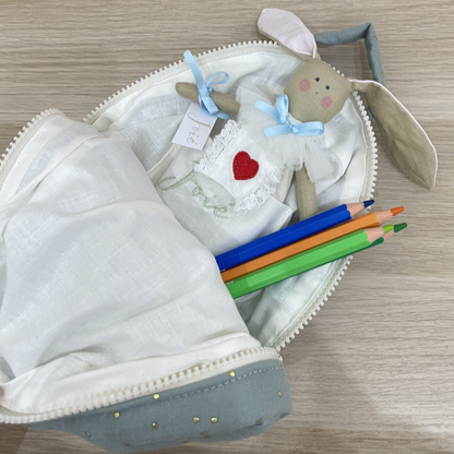 UOVO DI STOFFA CON CONIGLIETTO