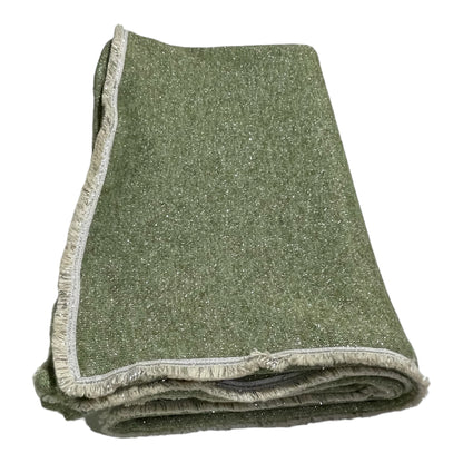 Copertina in eco-lana glitterata personalizzata