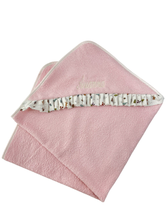 Asciugamano cappuccio neonato
