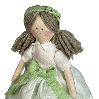 Bambola “Chiara” in lino - Bomboniere e idee regalo