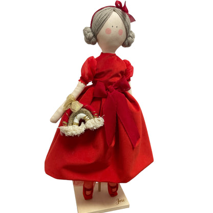 Bambola “Frida” in velluto - Bomboniere e idee regalo