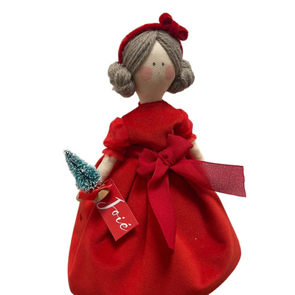 Bambola “Frida” in velluto - Bomboniere e idee regalo