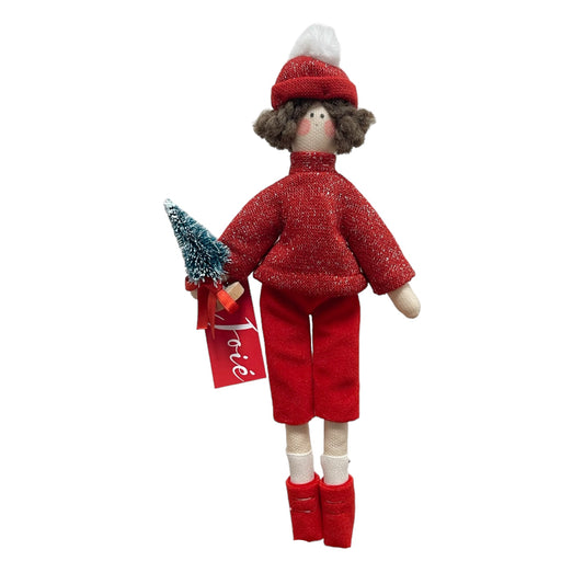 Bambola “Liam” - 21cm / Rosso - Bomboniere e idee regalo