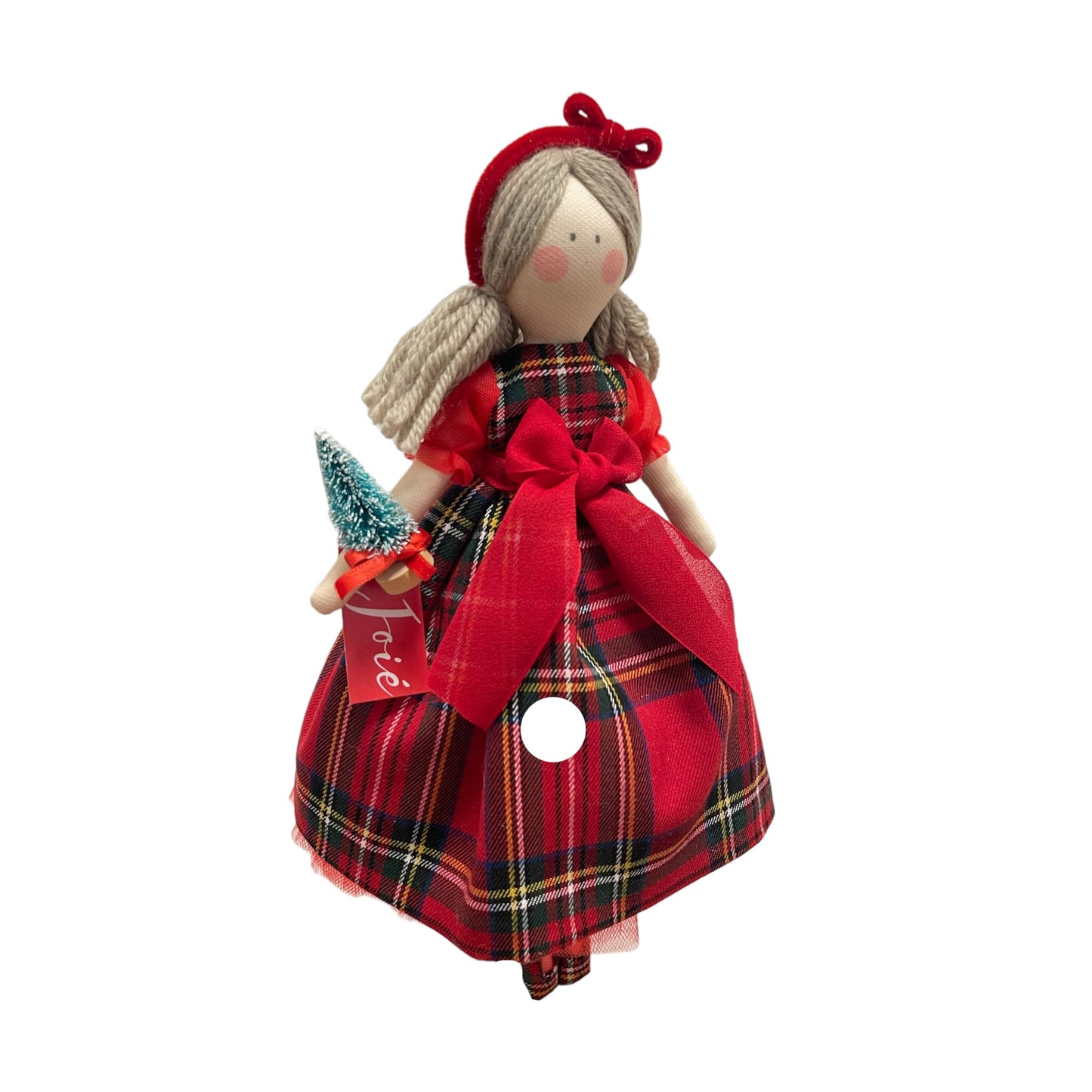 Bambola “Lilibet” in tartan - Bomboniere e idee regalo